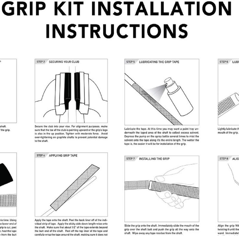 Winn Dri-Tac 9 Piece Golf Grip Bundle - Image 2